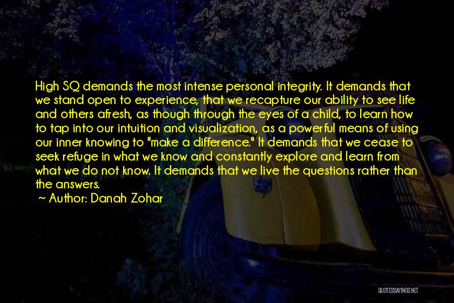 Visualization Quotes By Danah Zohar