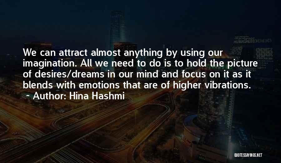 Visualization Quotes By Hina Hashmi