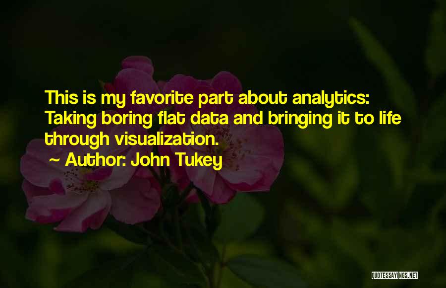 Visualization Quotes By John Tukey