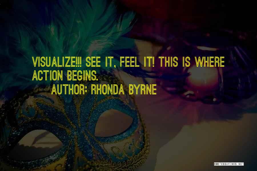 Visualize Quotes By Rhonda Byrne