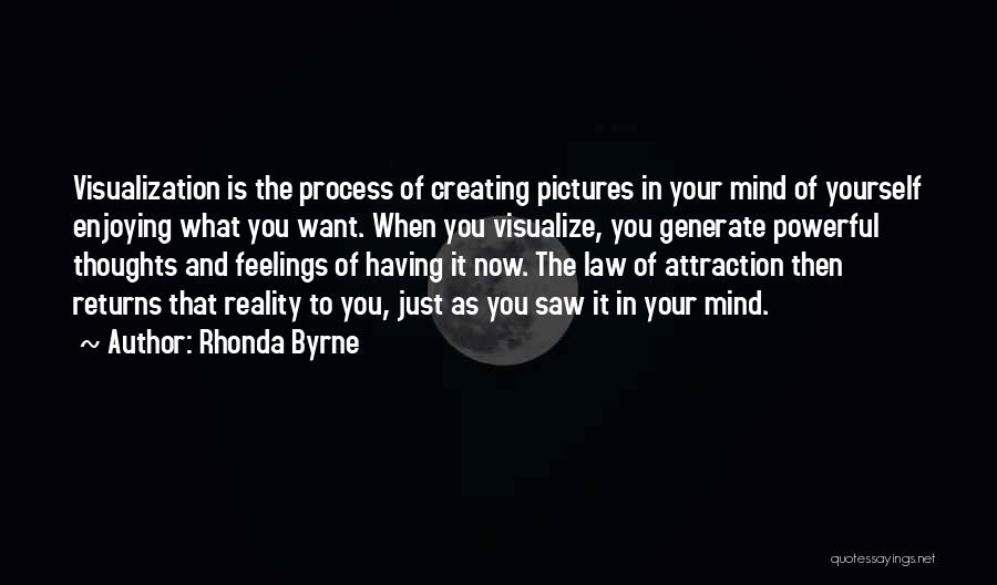 Visualize Quotes By Rhonda Byrne