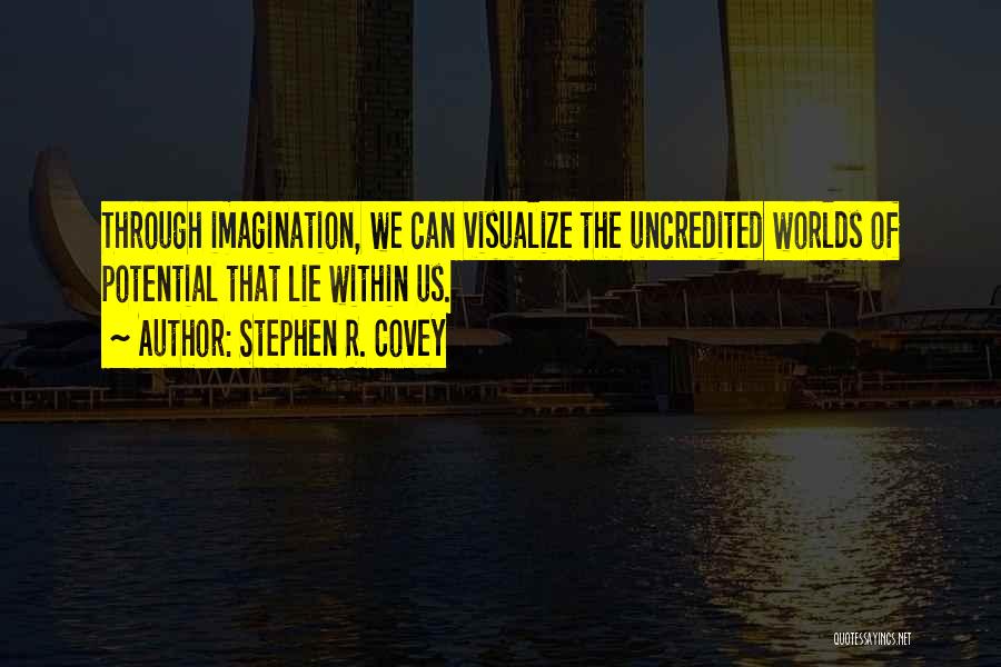 Visualize Us Quotes By Stephen R. Covey