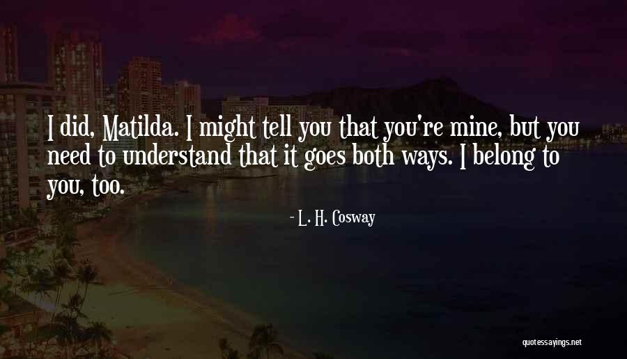 Visuelle Virkemidler Quotes By L. H. Cosway