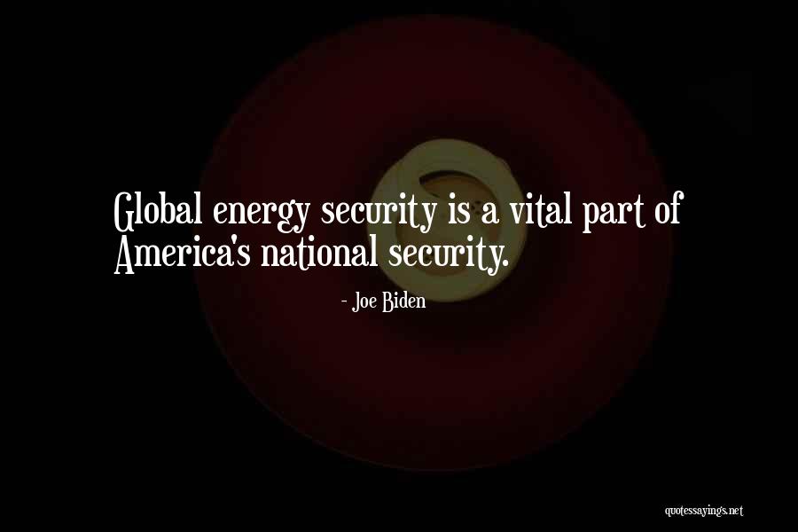 Vital Energy Quotes By Joe Biden