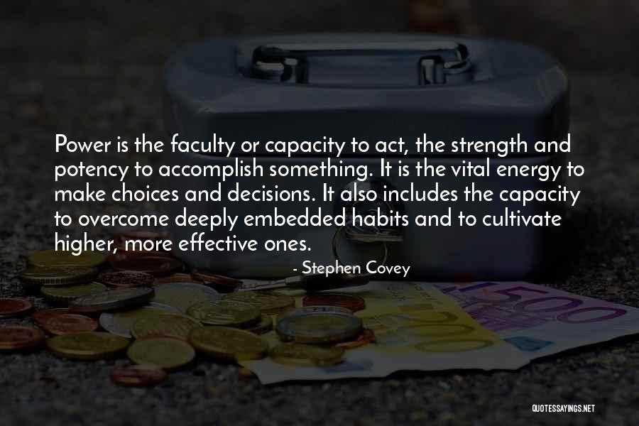 Vital Energy Quotes By Stephen Covey