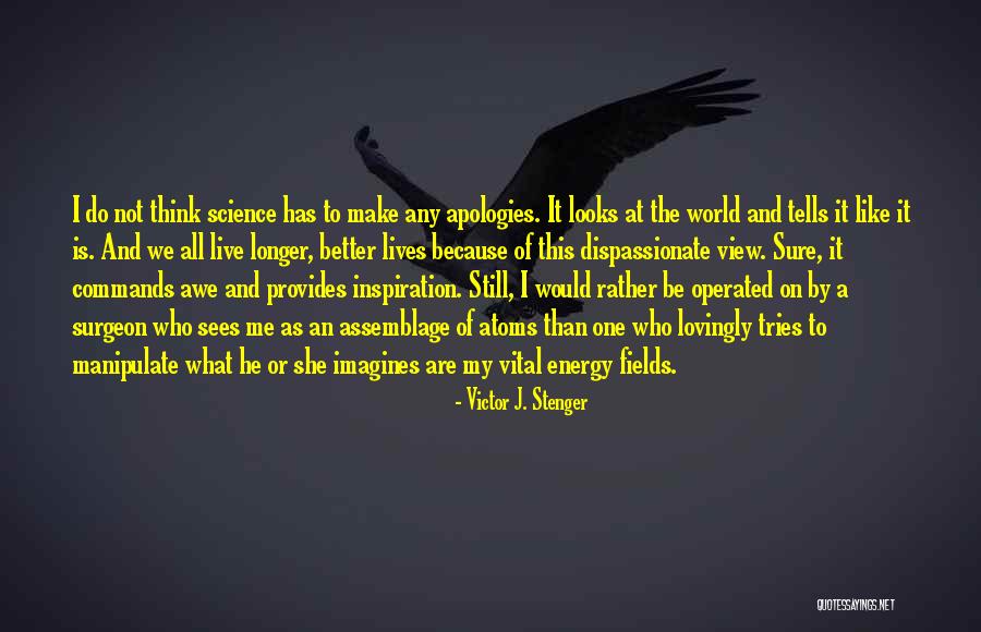 Vital Energy Quotes By Victor J. Stenger Vital Energy Quotes By Victor J. Stenger