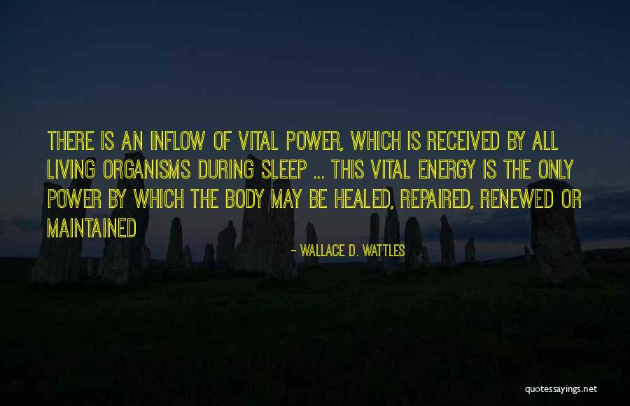 Vital Energy Quotes By Wallace D. Wattles