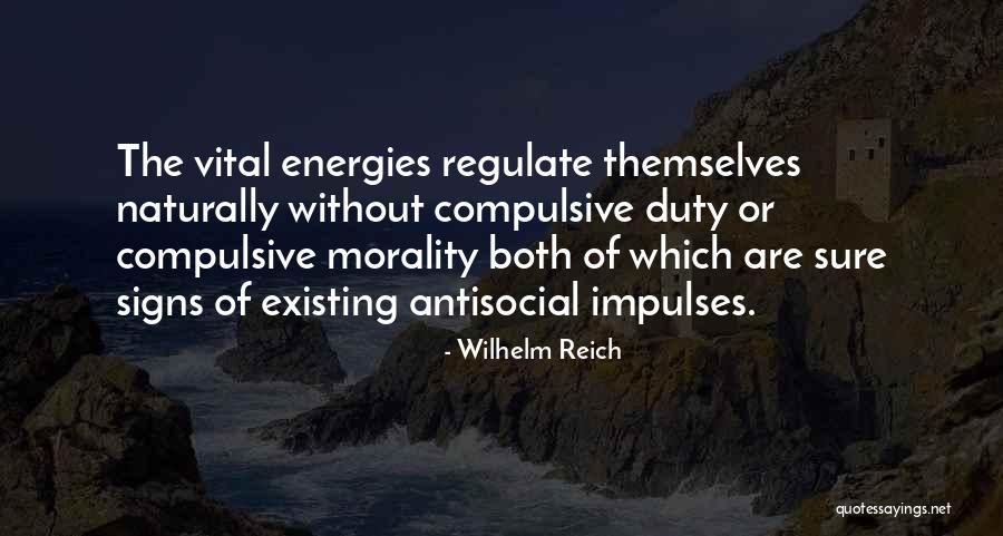 Vital Energy Quotes By Wilhelm Reich