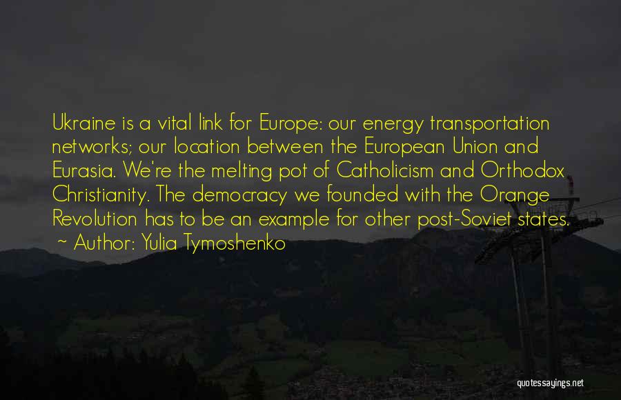 Vital Energy Quotes By Yulia Tymoshenko