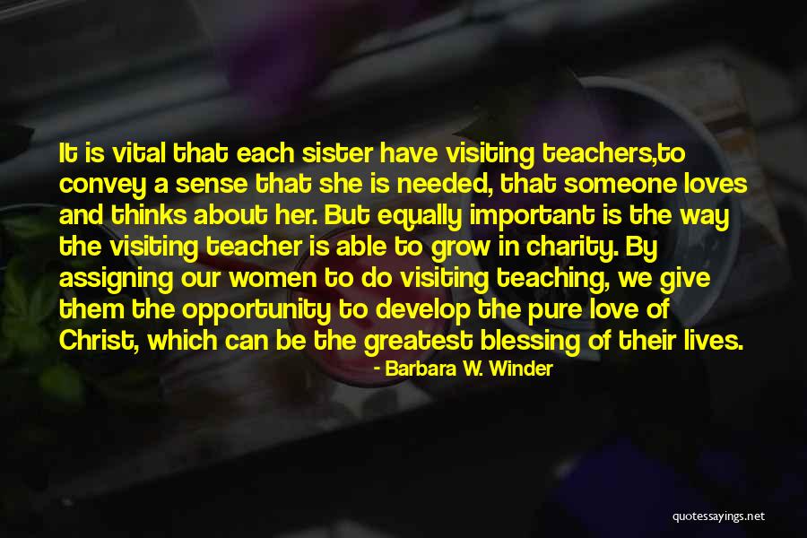 Vital Important Quotes By Barbara W. Winder Vital Important Quotes By Barbara W. Winder