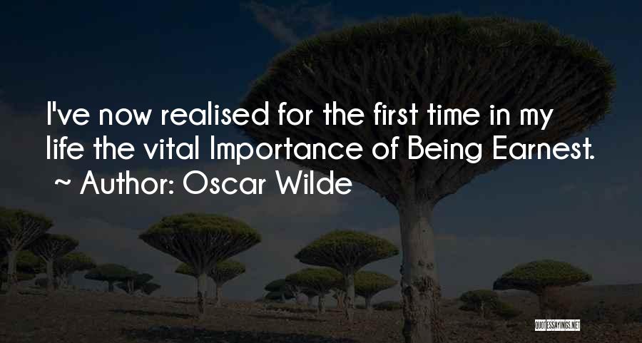 Vital Life Quotes By Oscar Wilde