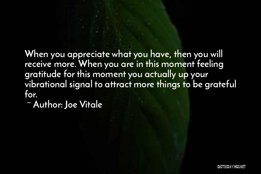 Vitale Quotes By Joe Vitale