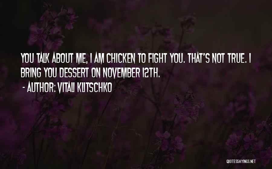 Vitali Klitschko Quotes 1336780