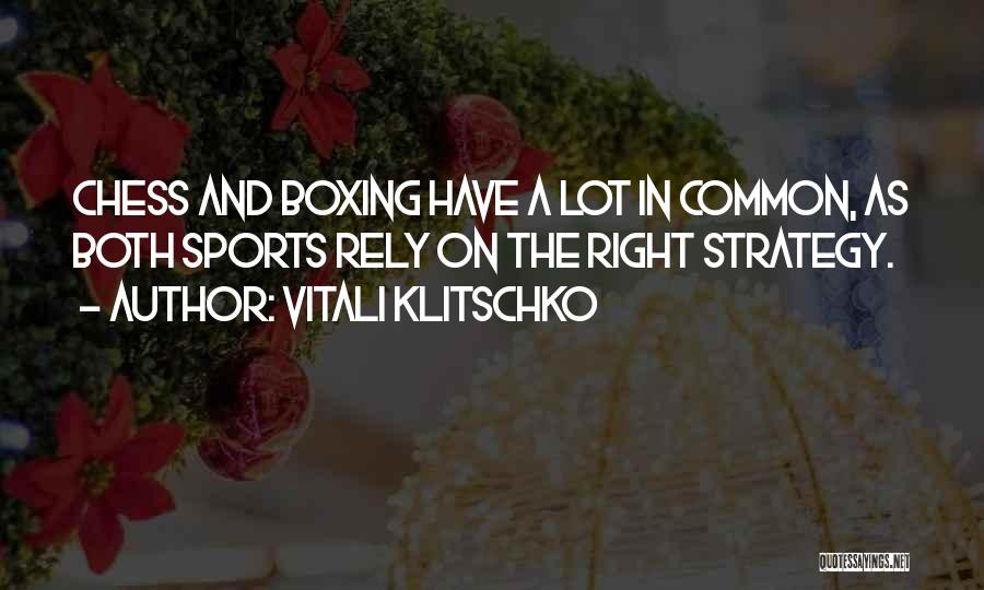 Vitali Klitschko Quotes 463234