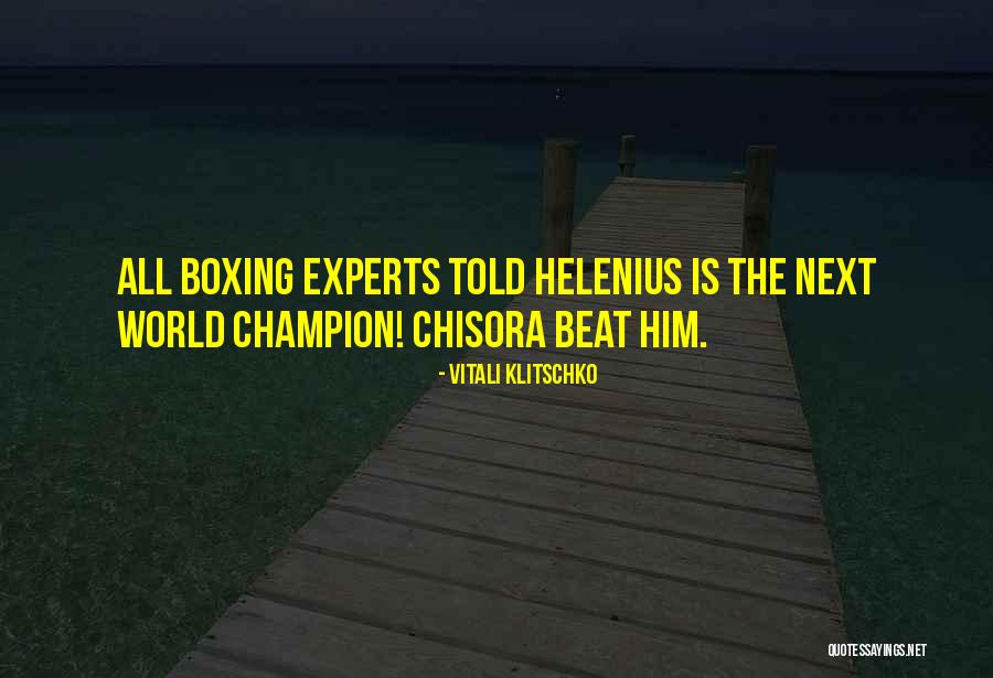 Vitali Quotes By Vitali Klitschko Vitali Quotes By Vitali Klitschko
