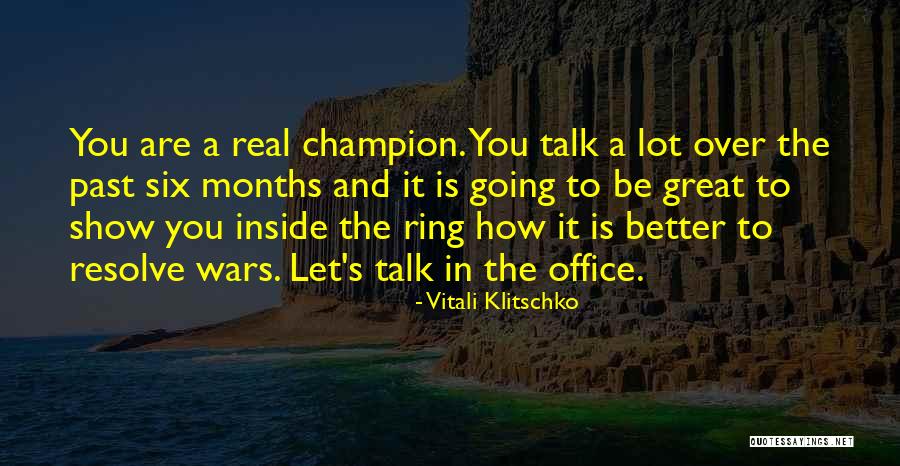 Vitali Quotes By Vitali Klitschko Vitali Quotes By Vitali Klitschko