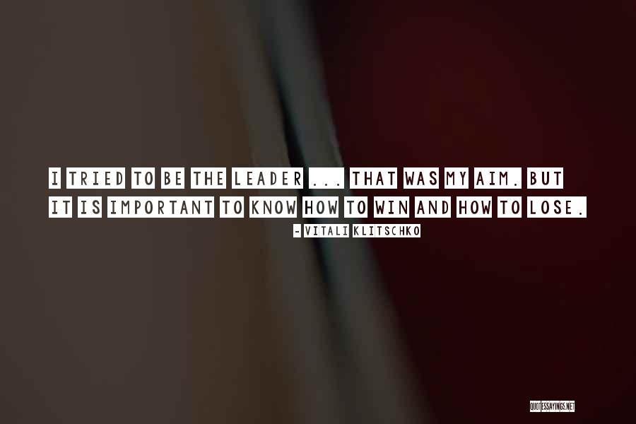 Vitali Quotes By Vitali Klitschko Vitali Quotes By Vitali Klitschko