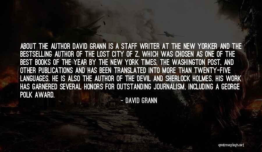 Vitalist Lifestyle Quotes By David Grann Vitalist Lifestyle Quotes By David Grann