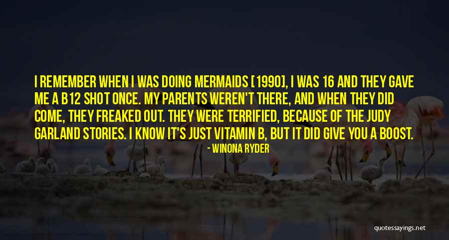 Vitamin K Quotes By Winona Ryder