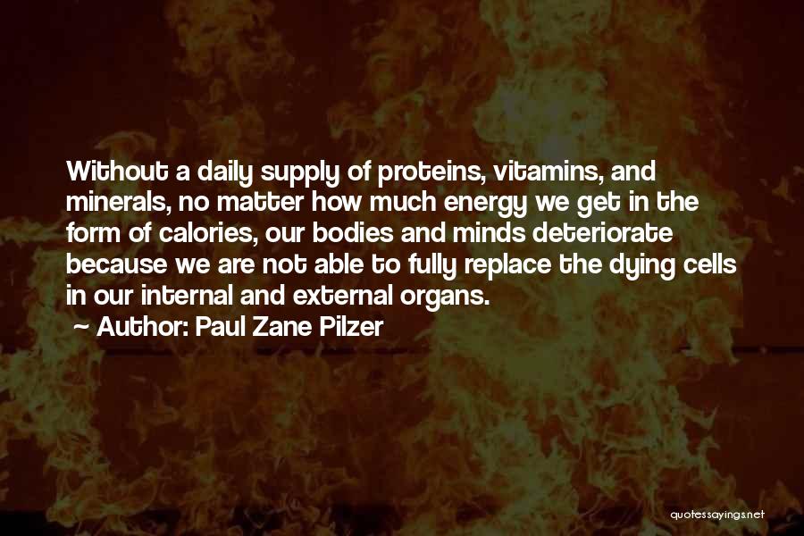 Vitamins Quotes By Paul Zane Pilzer
