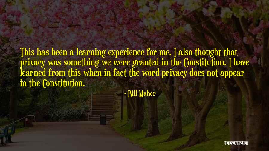 Vitebskaya Oblast Quotes By Bill Maher Vitebskaya Oblast Quotes By Bill Maher
