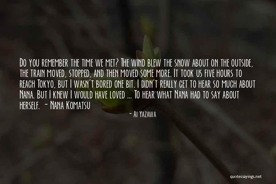Vitelio Contreras Quotes By Ai Yazawa Vitelio Contreras Quotes By Ai Yazawa