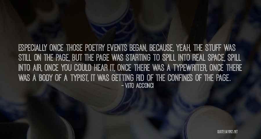 Vito Quotes By Vito Acconci