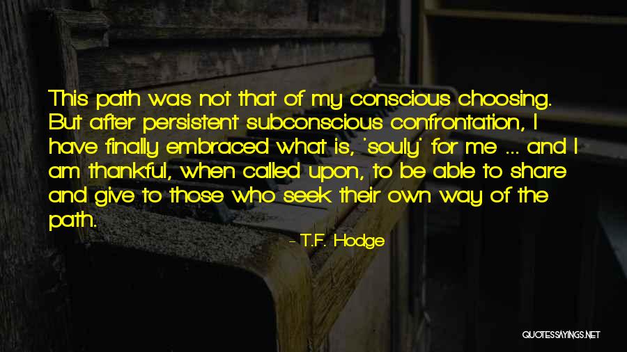 Vitrano Interview Quotes By T.F. Hodge Vitrano Interview Quotes By T.F. Hodge