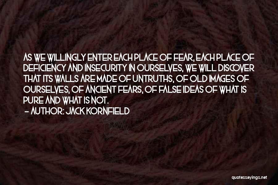 Vivamus Moriendum Quotes By Jack Kornfield