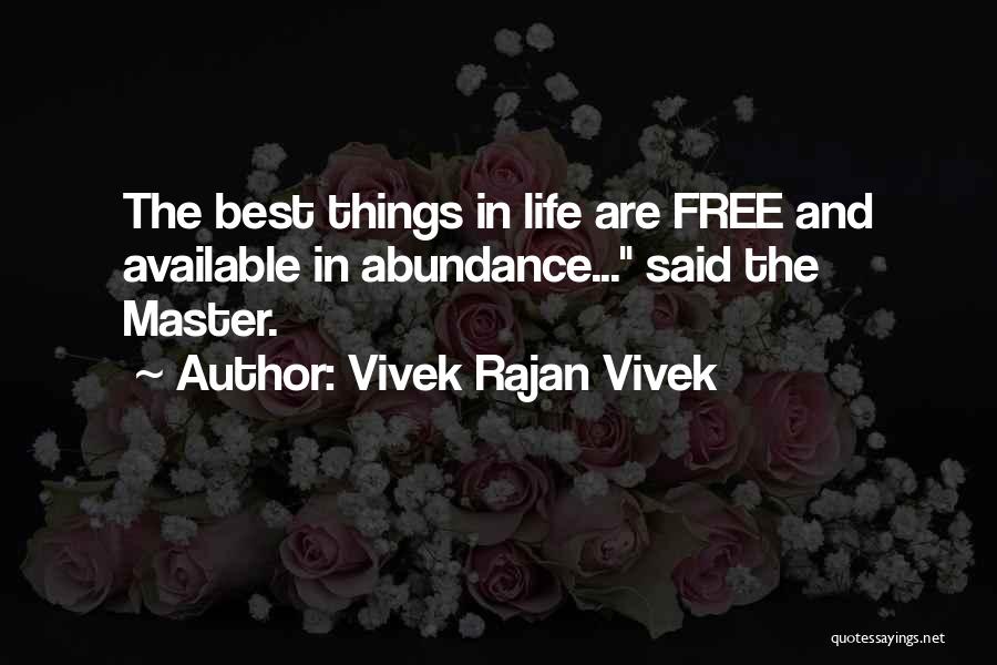 Vivek Rajan Vivek Quotes 1227856