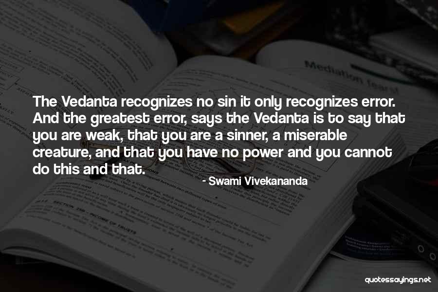 Vivekananda Vedanta Quotes By Swami Vivekananda