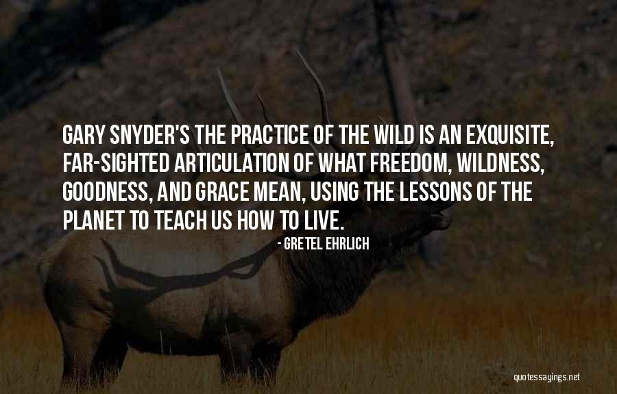 Viventium Quotes By Gretel Ehrlich Viventium Quotes By Gretel Ehrlich