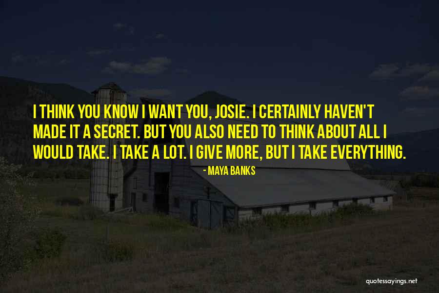 Vivez Nature Quotes By Maya Banks
