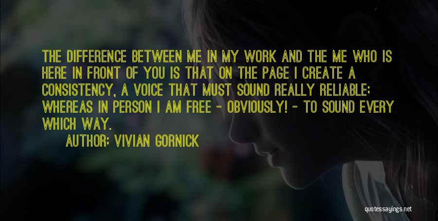 Vivian Gornick Quotes 1344291