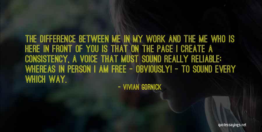 Vivian Gornick Quotes 1344291 Vivian Gornick Quotes 1344291