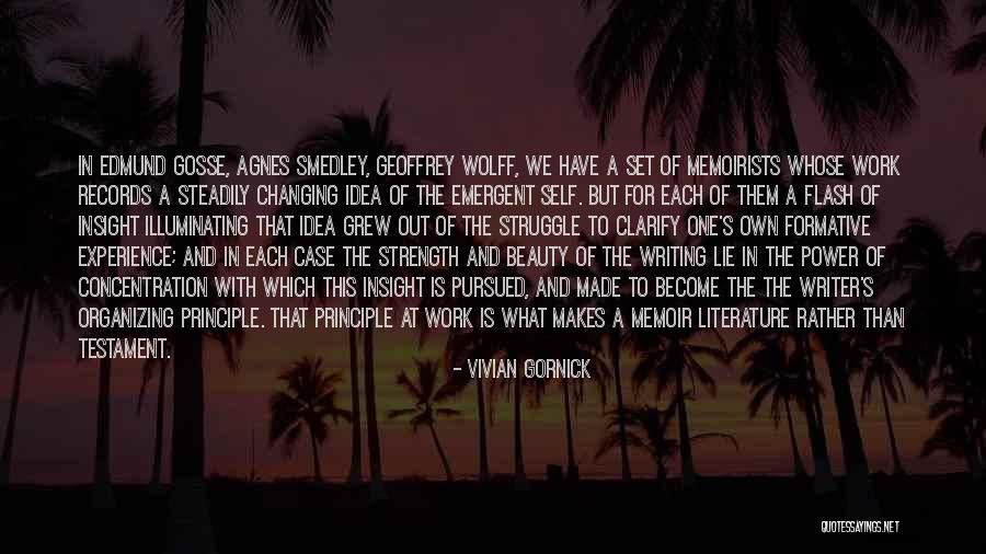 Vivian Gornick Quotes 146490 Vivian Gornick Quotes 146490