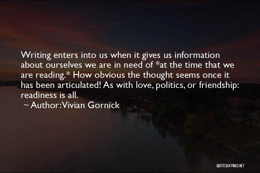 Vivian Gornick Quotes 1722470