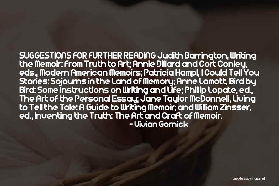 Vivian Gornick Quotes 1846118 Vivian Gornick Quotes 1846118
