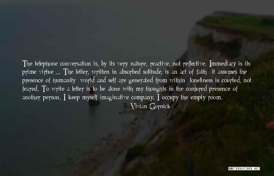 Vivian Gornick Quotes 2124842 Vivian Gornick Quotes 2124842