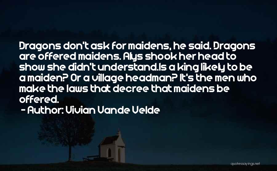 Vivian Vande Velde Quotes 693123