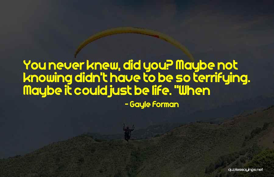 Vivid Description Quotes By Gayle Forman Vivid Description Quotes By Gayle Forman