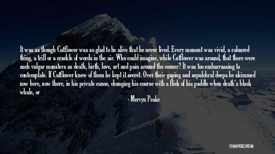 Vivid Love Quotes By Mervyn Peake