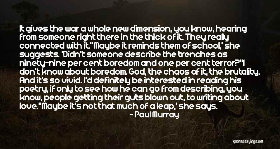 Vivid Love Quotes By Paul Murray Vivid Love Quotes By Paul Murray