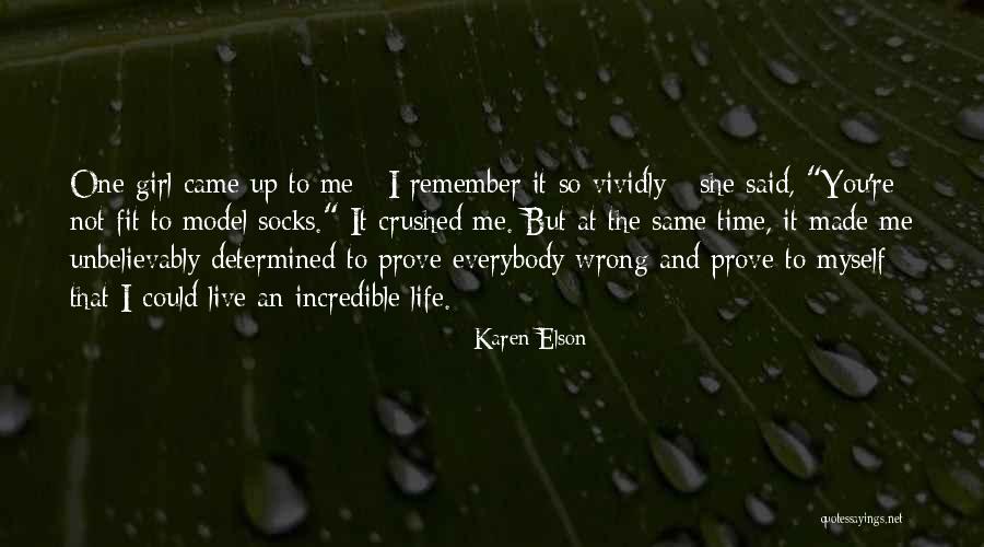 Vividly Remember Quotes By Karen Elson Vividly Remember Quotes By Karen Elson