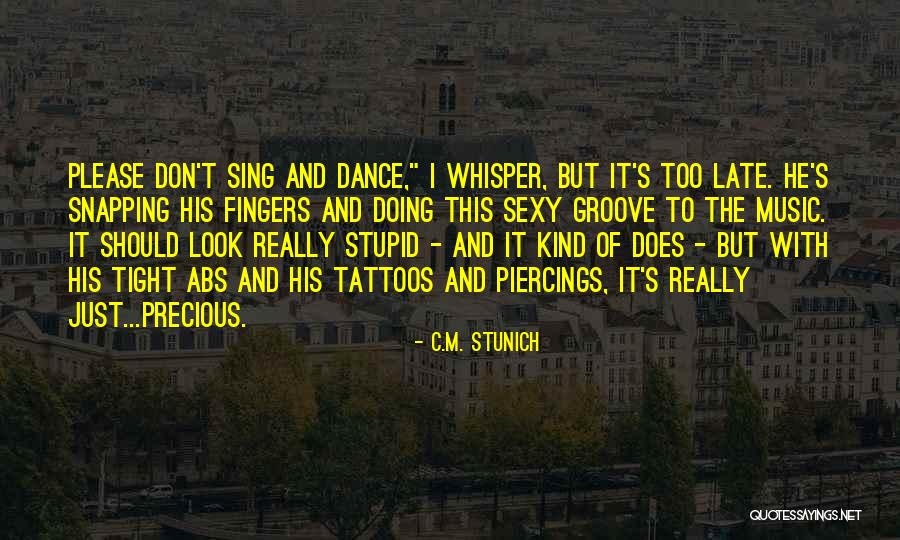 Vivifier Synonyme Quotes By C.M. Stunich Vivifier Synonyme Quotes By C.M. Stunich