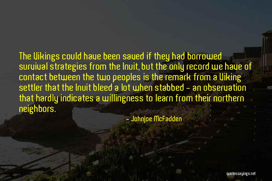 Vlaamse Trainersschool Quotes By Johnjoe McFadden