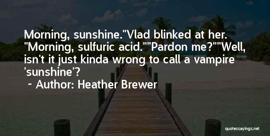 Vlad Quotes By Heather Brewer