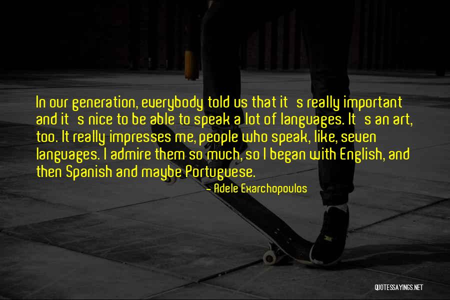 Vlckov Olomouc Quotes By Adele Exarchopoulos Vlckov Olomouc Quotes By Adele Exarchopoulos