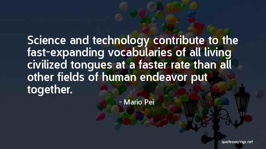 Vocabularies Quotes By Mario Pei Vocabularies Quotes By Mario Pei