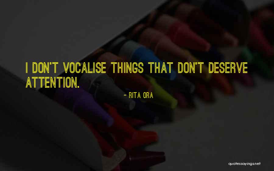 Vocalise Quotes By Rita Ora Vocalise Quotes By Rita Ora